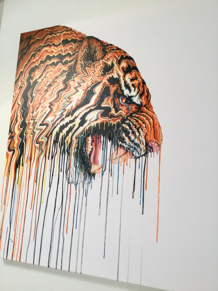 Ranthambore II by Robert Oxley, Abstract | Animals | Tiger