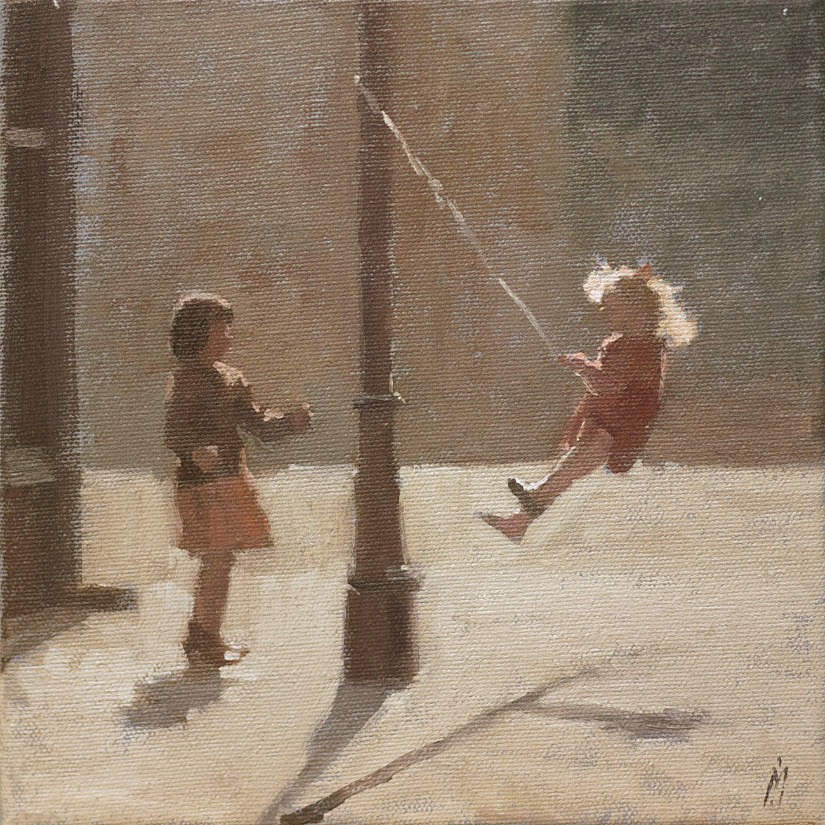 Swing by Nigel Mason, Figurative