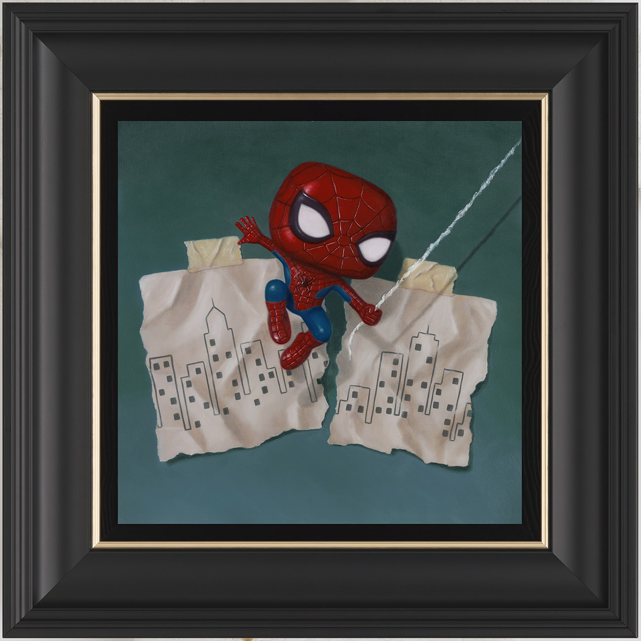 Swing into Action by Nigel Humphries, Spiderman