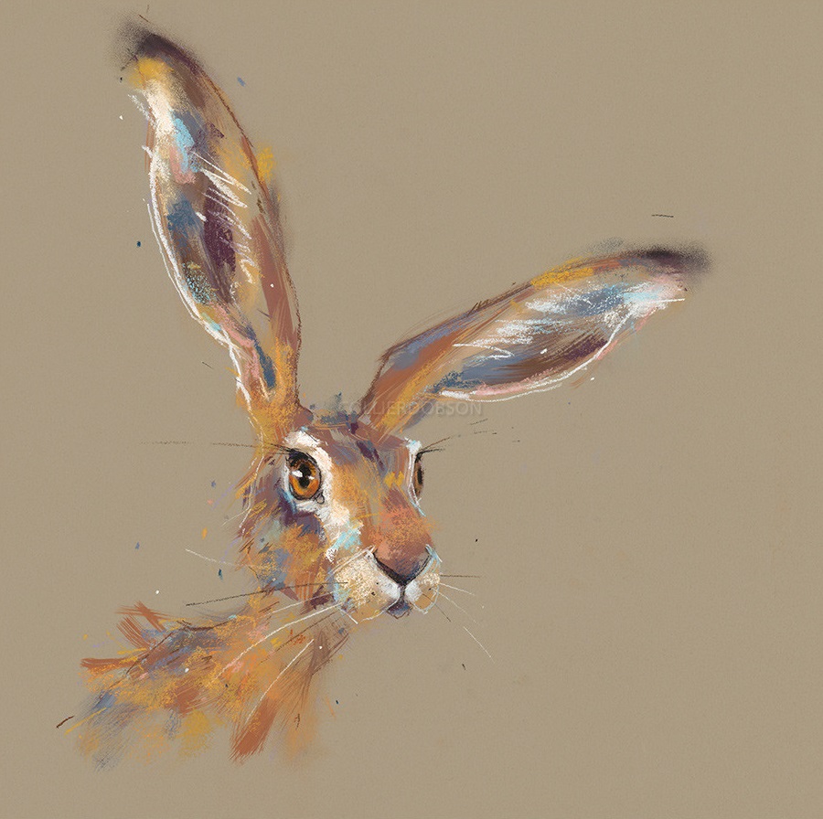 The Lookout by Nicky Litchfield, Animals | Rabbit | Hare