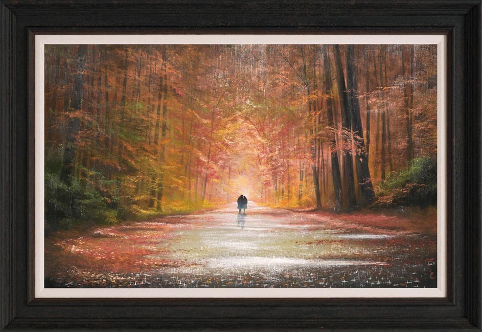 A Lover's Stroll by Jeff Rowland, Couple | Romance | Love