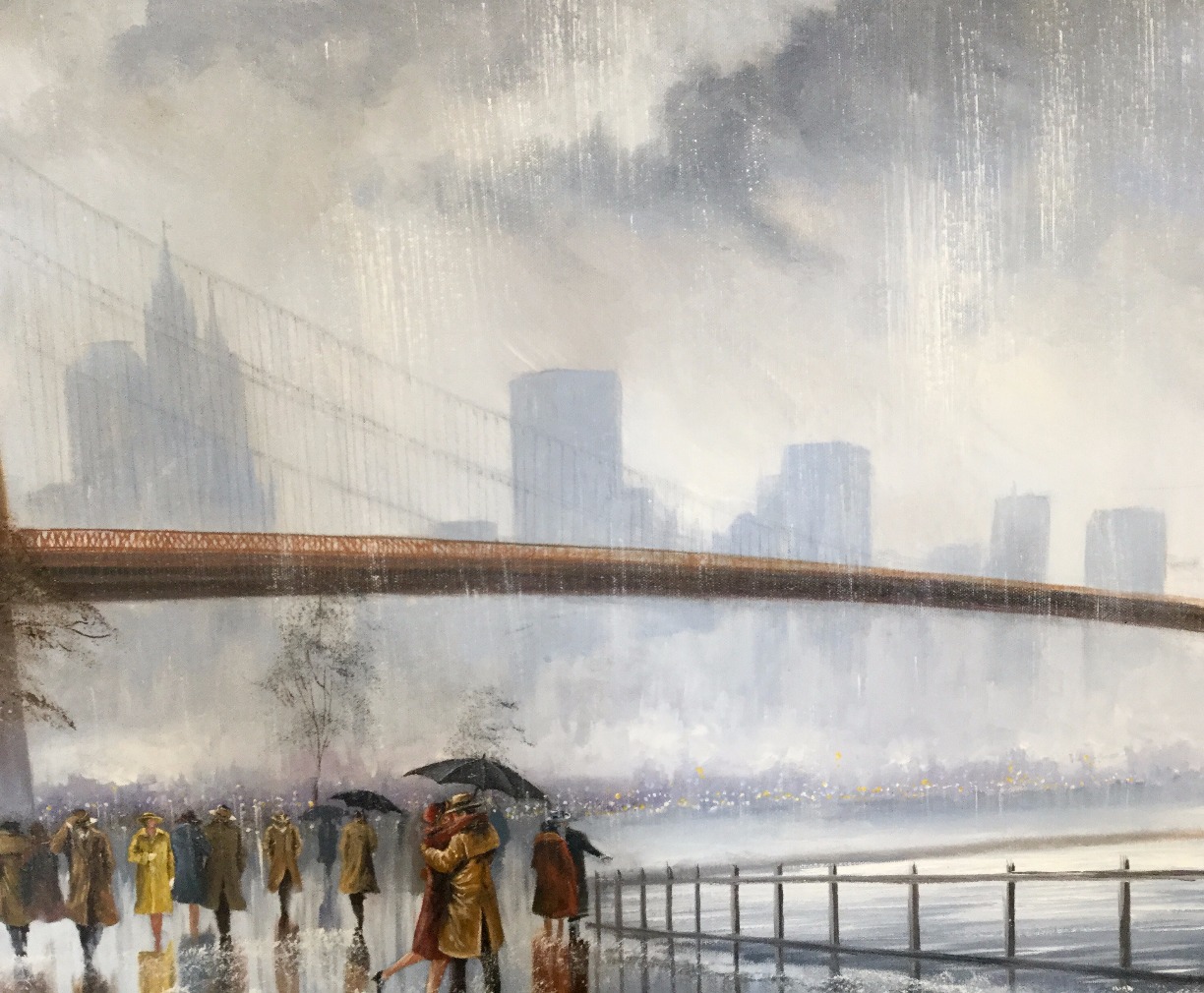 Love beneath the Bridge by Jeff Rowland, New York | Love | Romance | Water