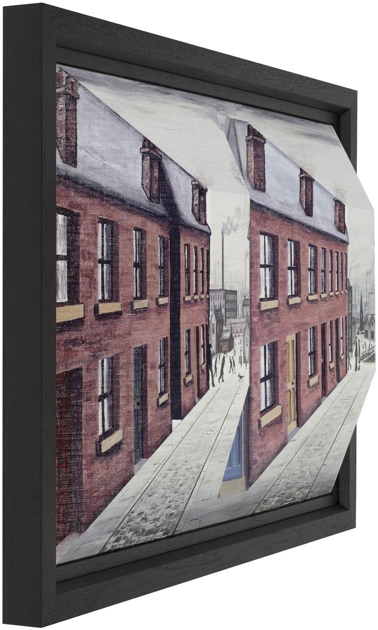 Street Scene by John D Wilson, Northern | Lowry | Industrial | 3D | Rare