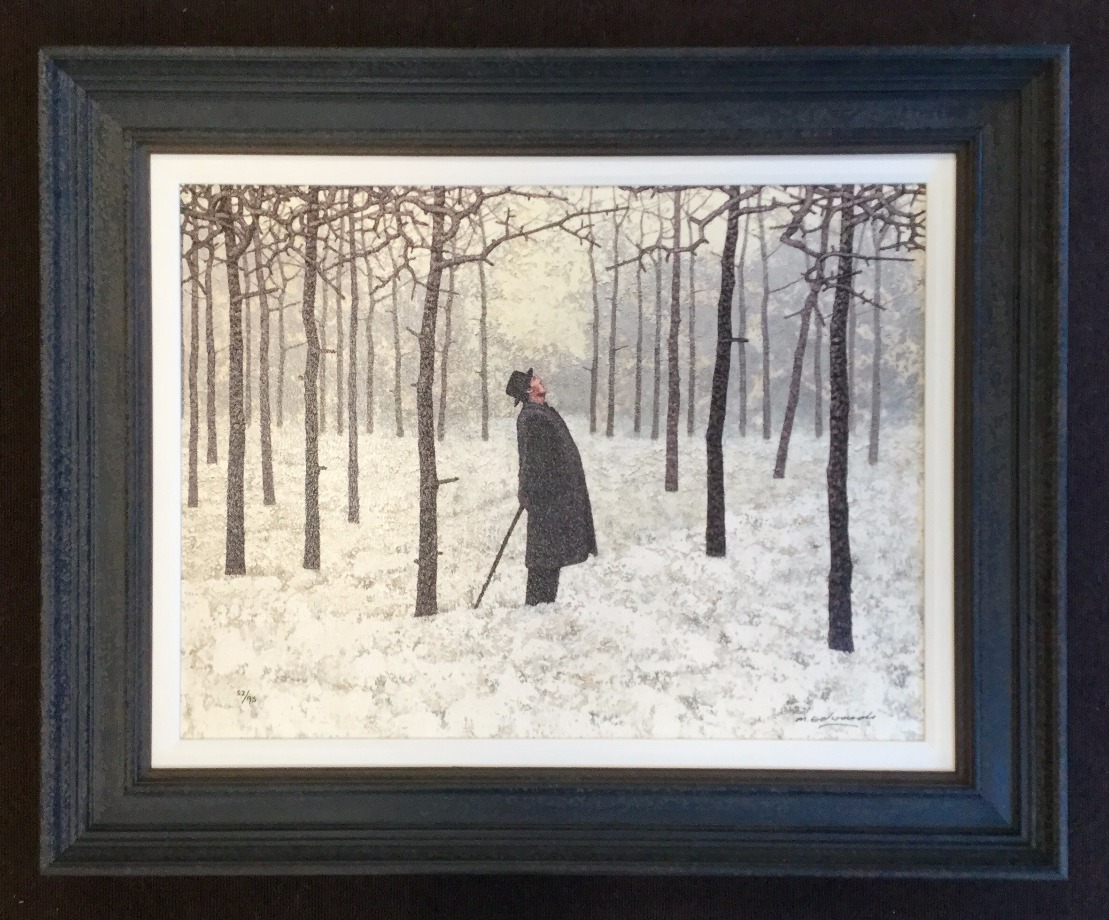 The Writer by Mark Edwards, Figurative | Snow