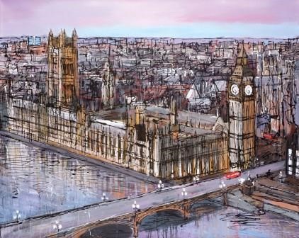 Late Afternoon Westminster by Paul Kenton, Landscape