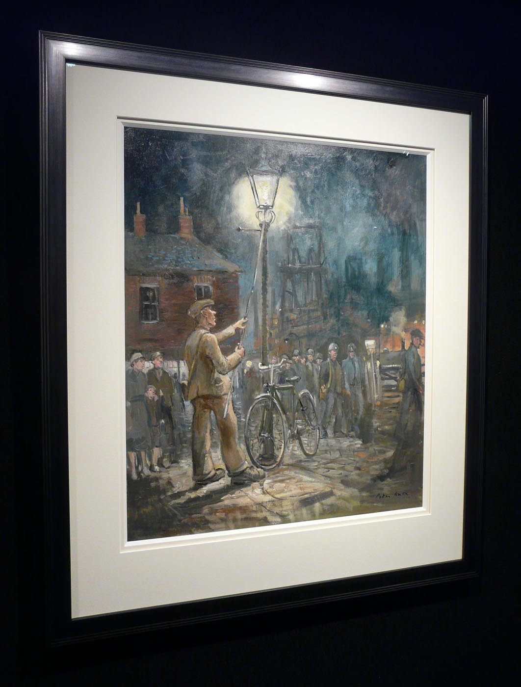 Lamplighter Mining Town by Peter Knox, Nostalgic | Northern | Figurative