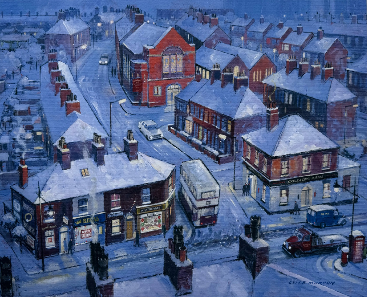 Honeywell Lane (Oldham) by Cliff Murphy