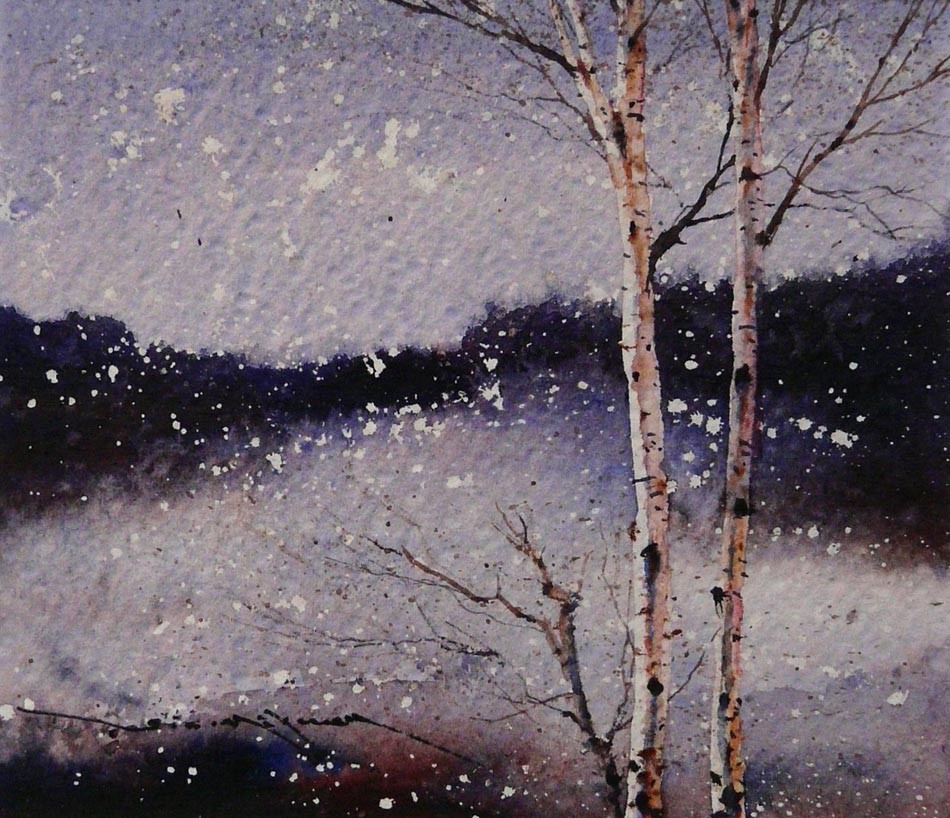 Snow Flurry by Ged Mitchell, Landscape | Snow | Special Offer