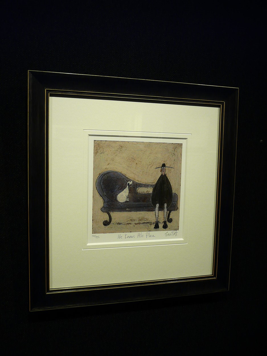 He Knows his Place by Sam Toft