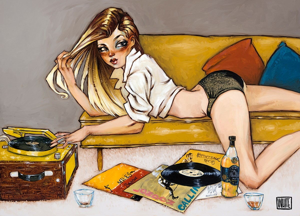 Nine Pieces of Vinyl (HC) by Todd White