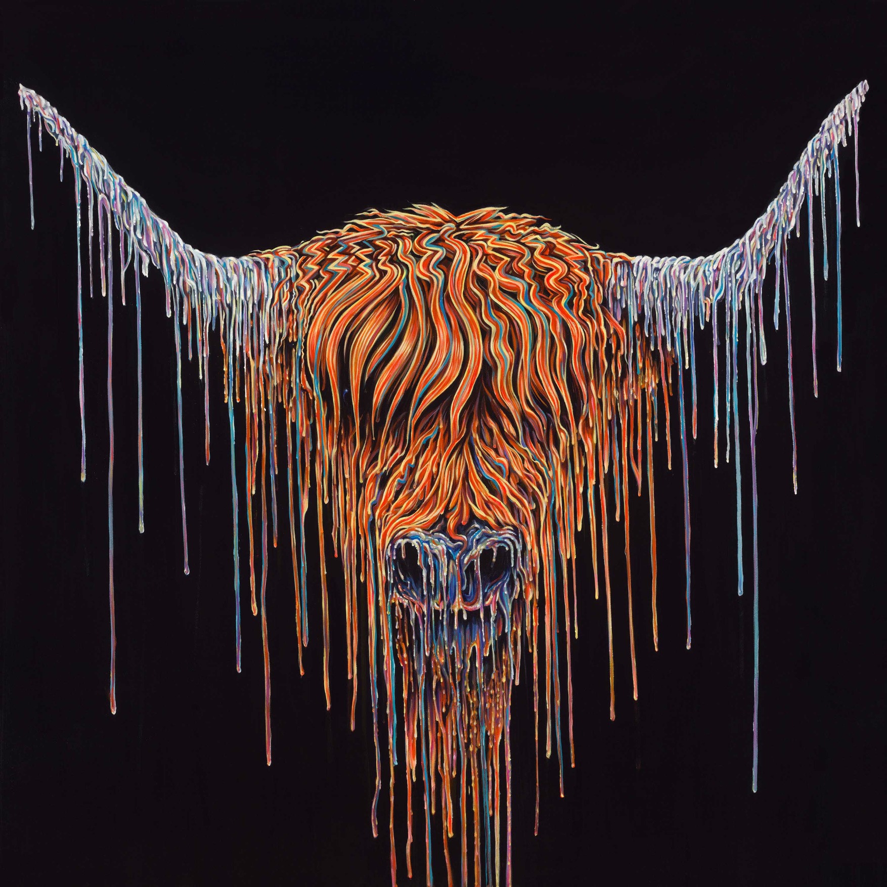 Highlander by Robert Oxley, Abstract | Animals | Rare