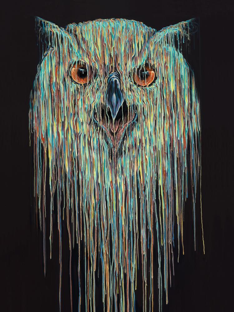 Blythe by Robert Oxley, Abstract | Animals | Owl