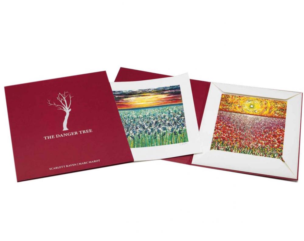 The Danger Tree IV (Set of 4) by Scarlett Raven, Abstract | Flowers