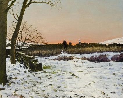 Watching The Sun Rise In The Pennines by Peter Brook