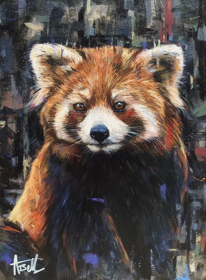 Red Panda by Alex Bell, Animals