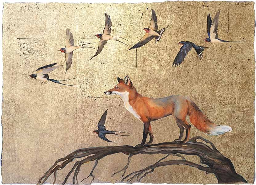 Summer Swallows and the Fox of Autumn by Jackie Morris