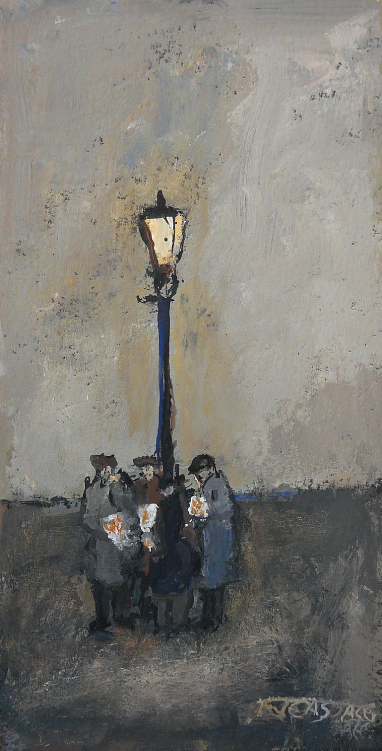 Chips by Lamplight by Malcolm Teasdale, Northern | Nostalgic