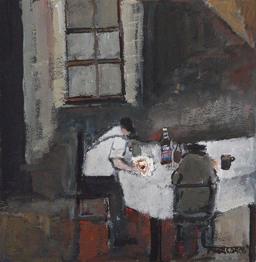 Fish & Chip Supper by Malcolm Teasdale