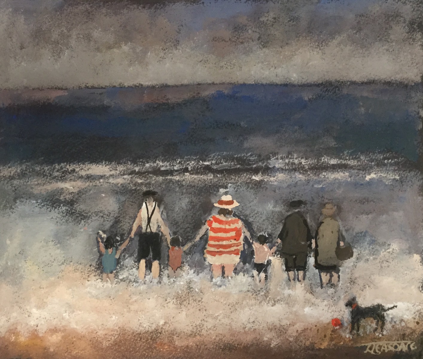 Family Dippers by Malcolm Teasdale