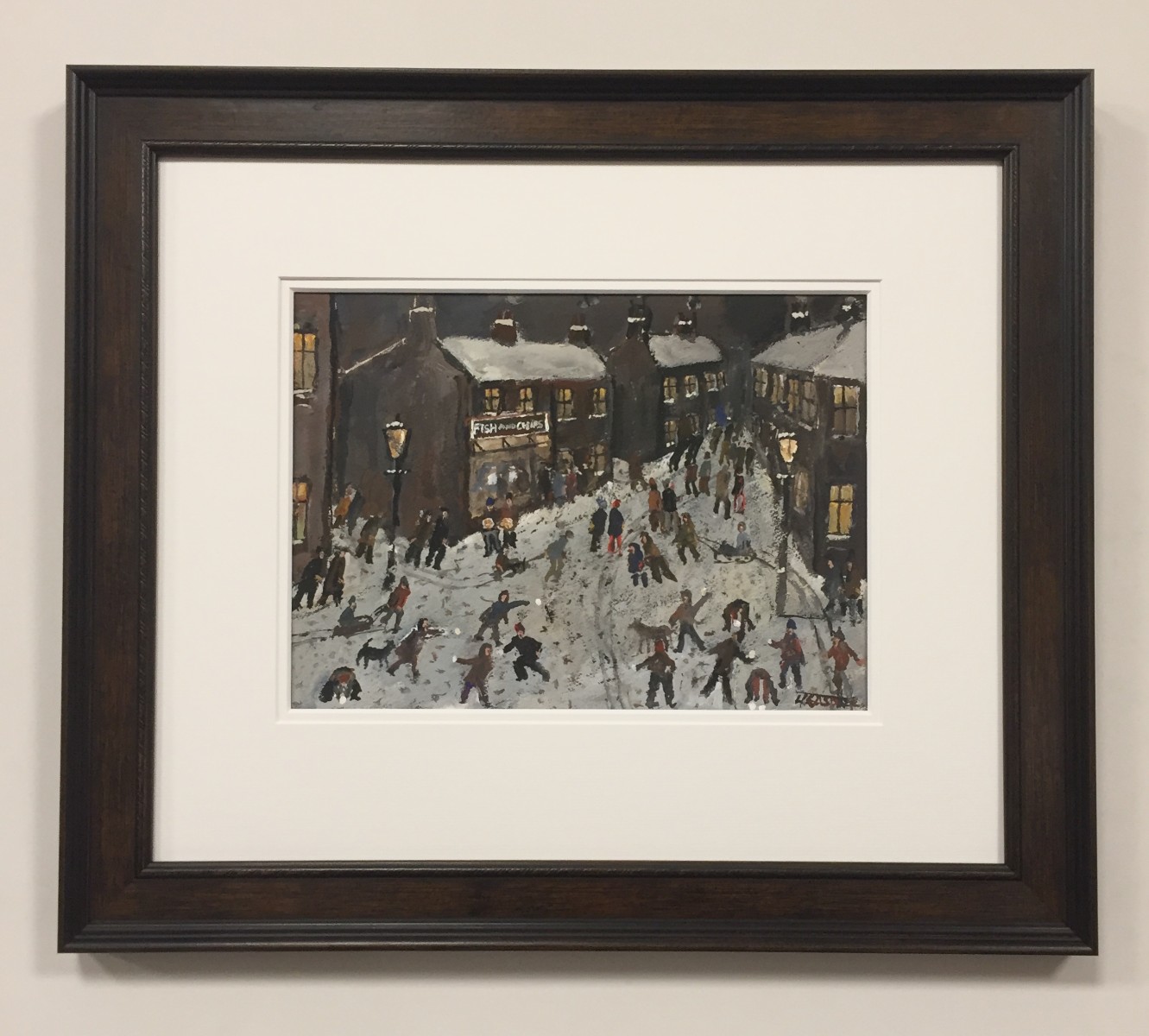 Snowballers by Malcolm Teasdale