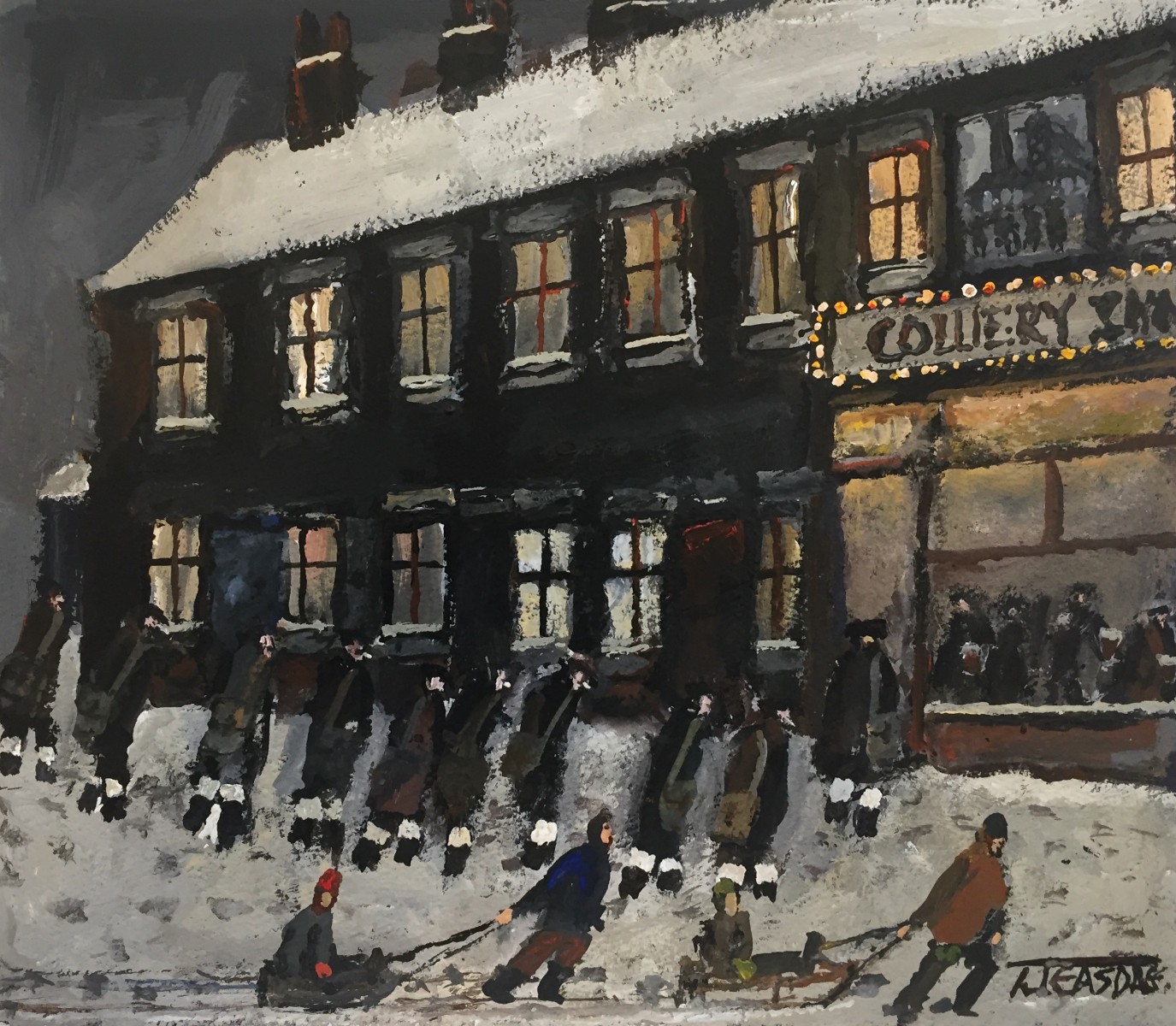 Colliery Inn by Malcolm Teasdale