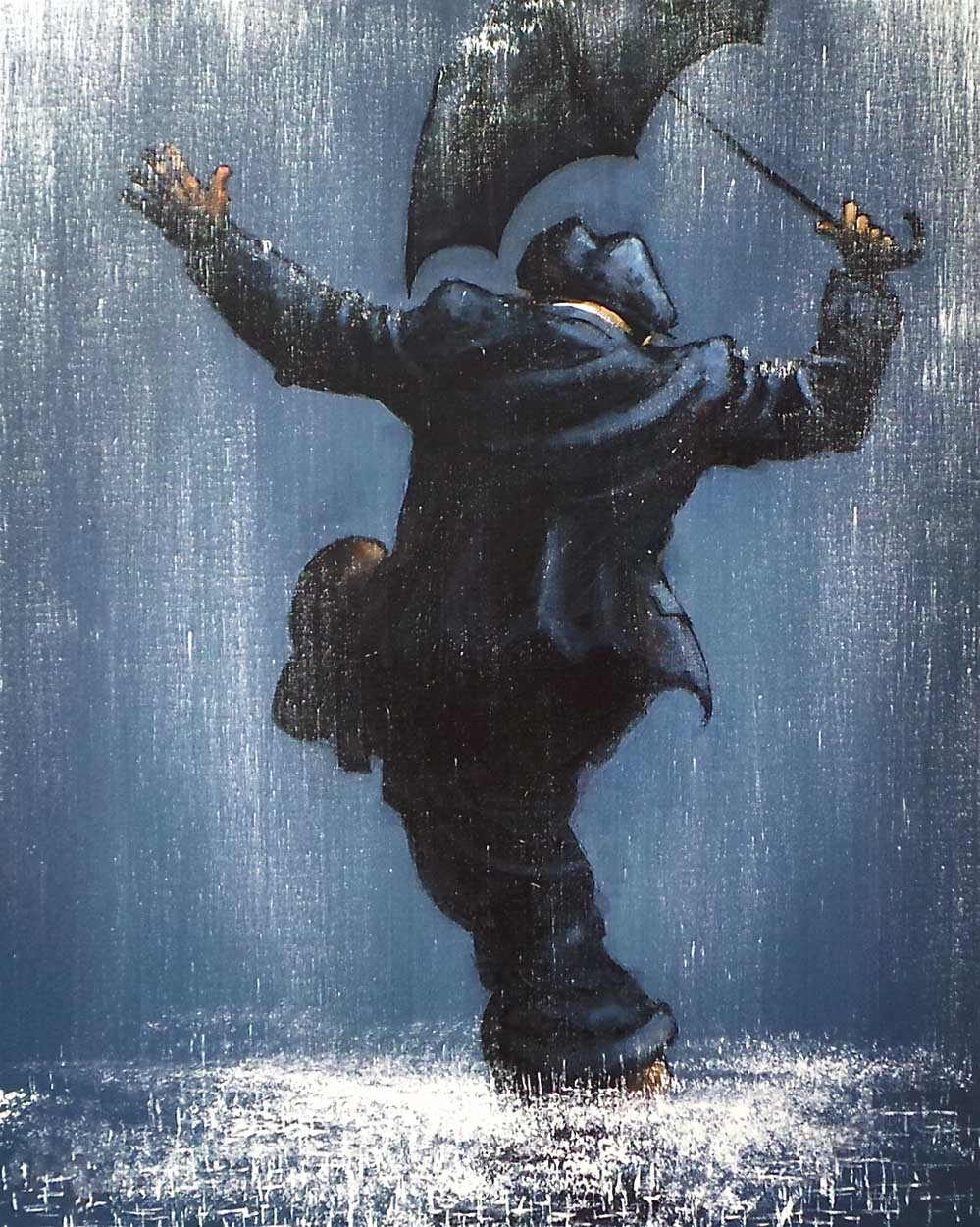 Singing in the Rain by Alexander Millar, Charity | Gadgie | Rare | Northern | Nostalgic | Film