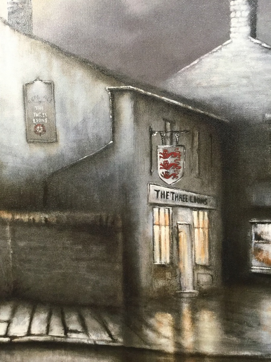 Three Lions by Bob Barker, Football | Nostalgic | Northern | Pub