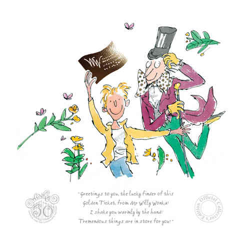 Charlie & the Chocolate Factory 50th Anniversary Edition by Quentin Blake