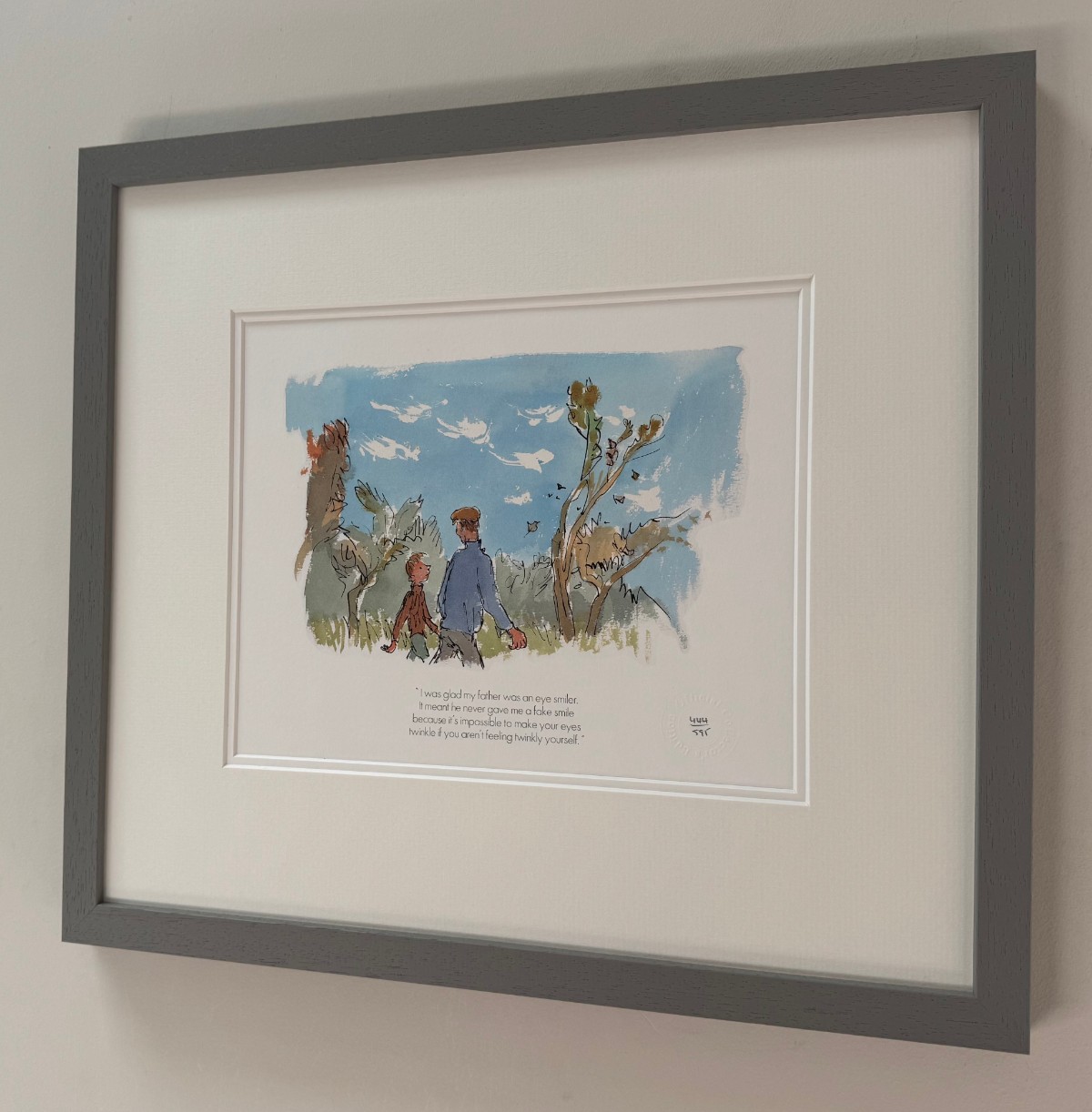 I was glad my Father.... by Sir Quentin Blake