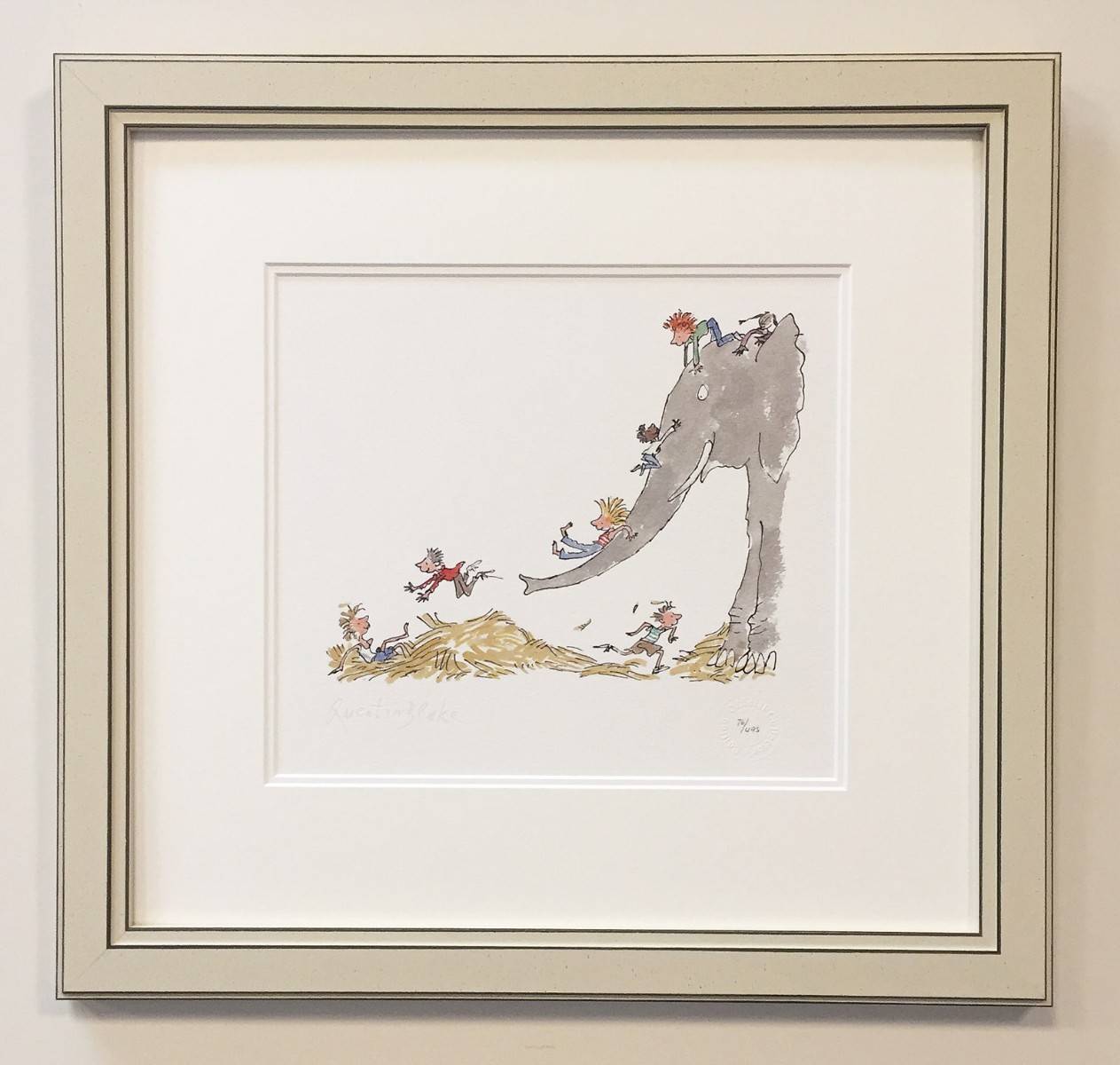 It\u0027s Large and Grey and Lots of Fun by Quentin Blake