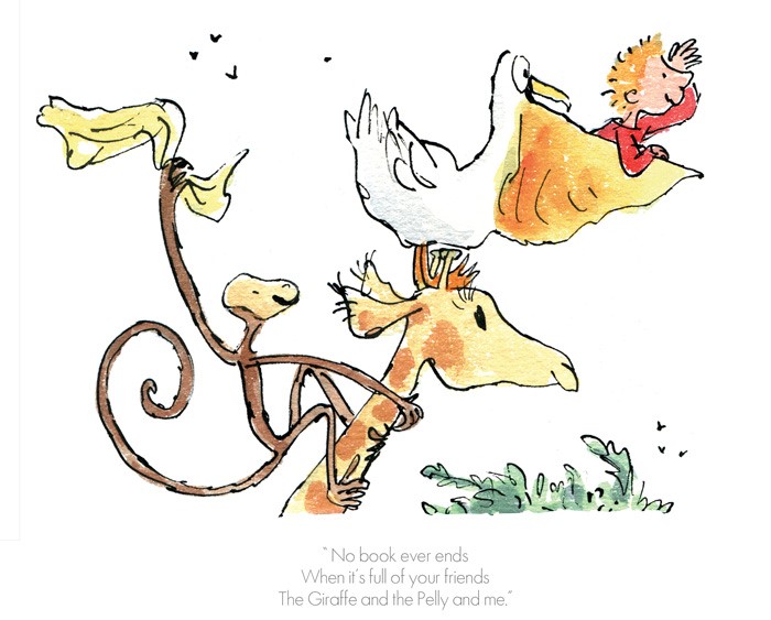 No Book Ever Ends by Quentin Blake
