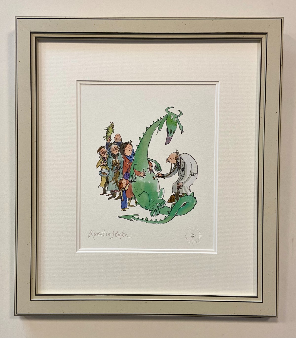 V is for Vet by Quentin Blake