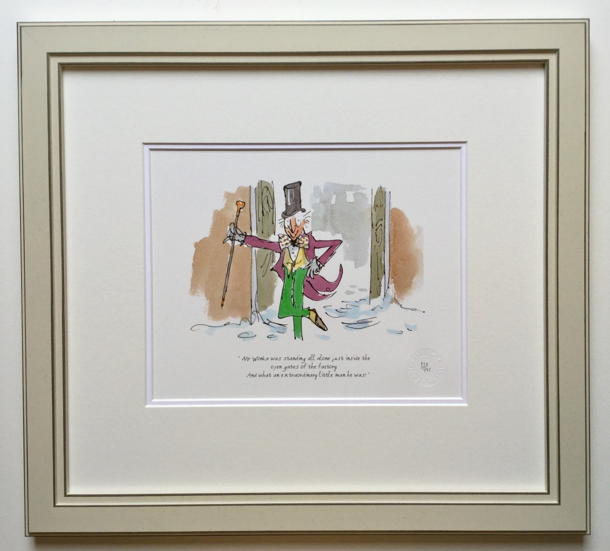 An extraordinary man he was by Quentin Blake