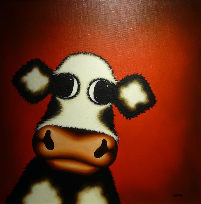 Beast by Caroline Shotton, Cow | Humour