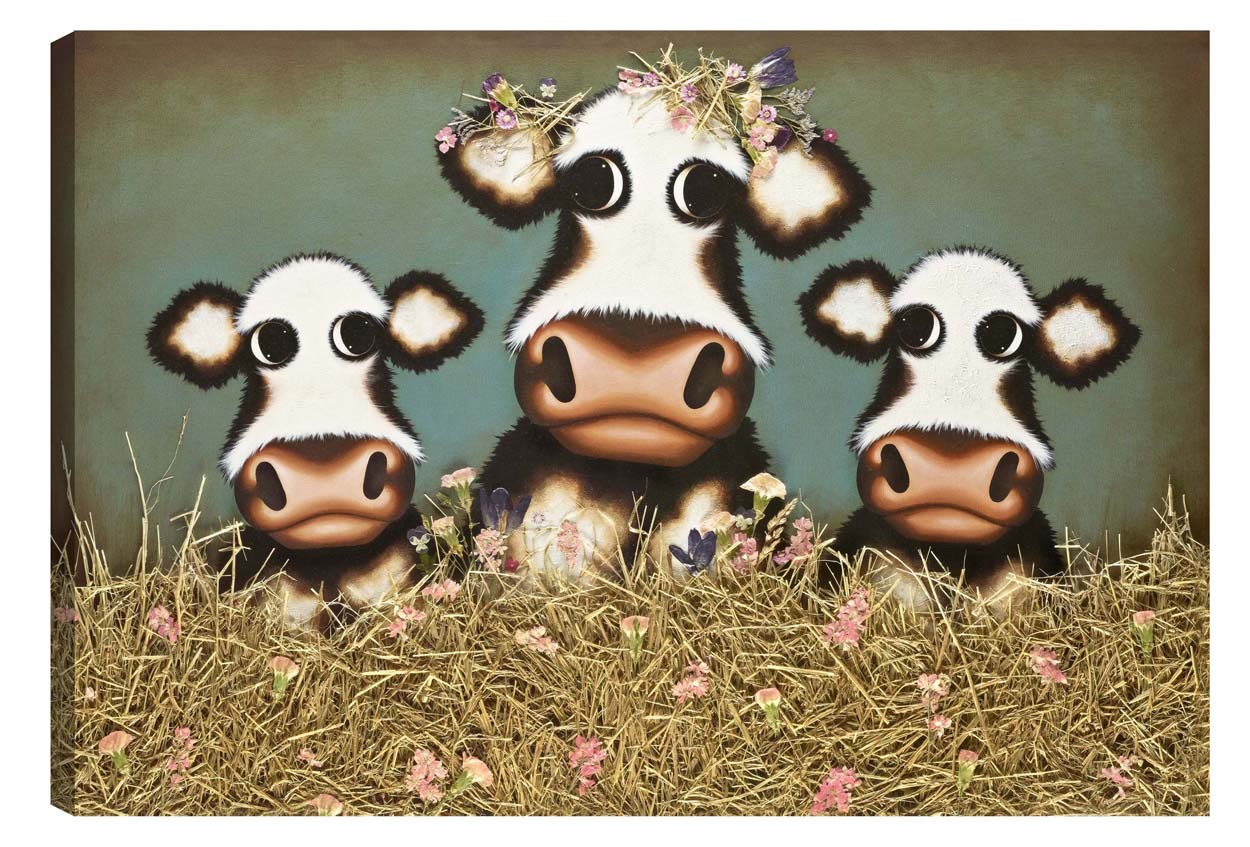 May Day by Caroline Shotton, Cow | Flowers | Family | Children | Humour | Love