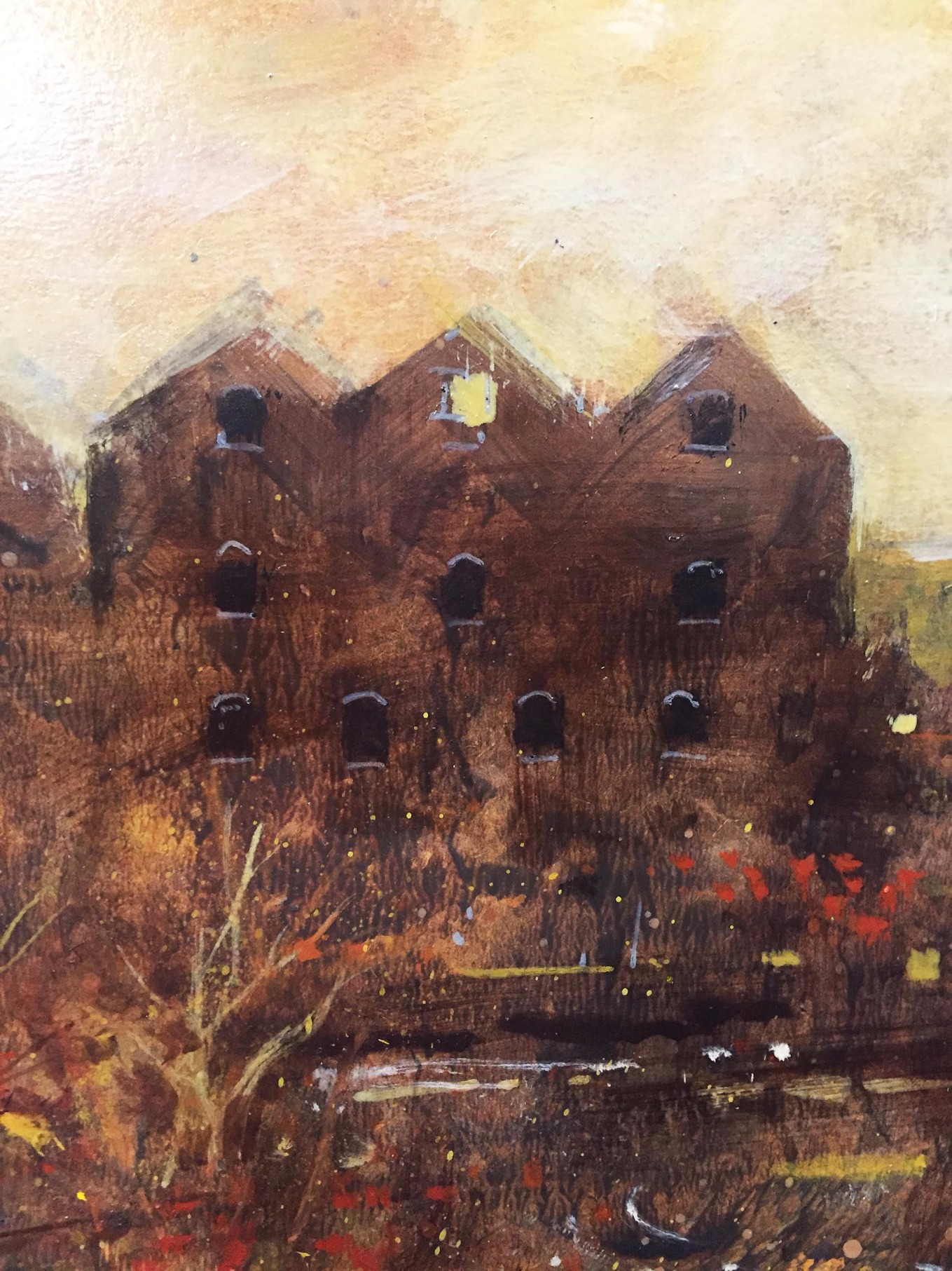 The Fall by David Bez, Northern | Nostalgic | Flowers | Industrial | Landscape