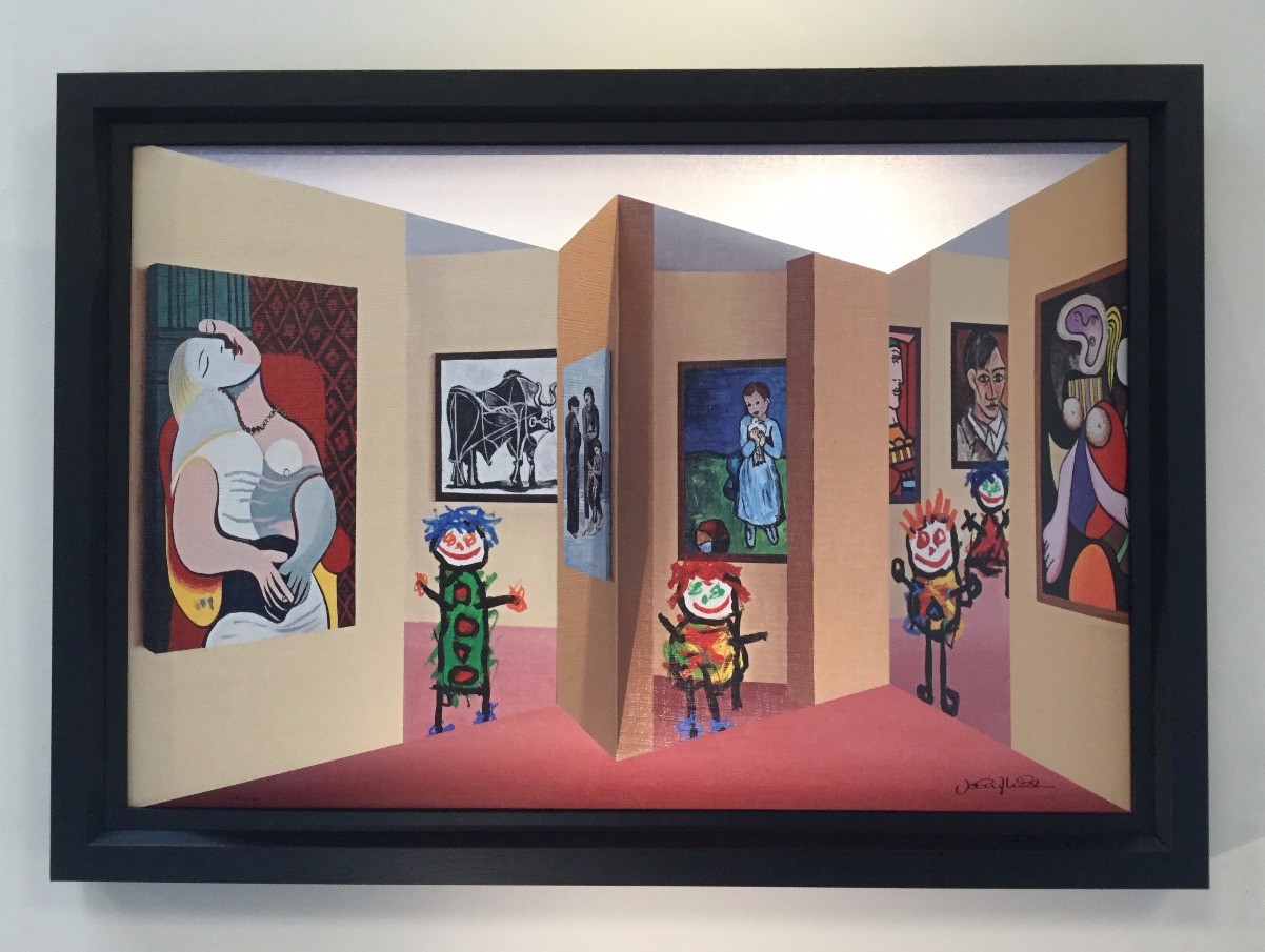 The Picasso Gallery by John D Wilson, 3D
