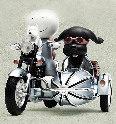 By your side by Doug Hyde, Sculpture | Dog