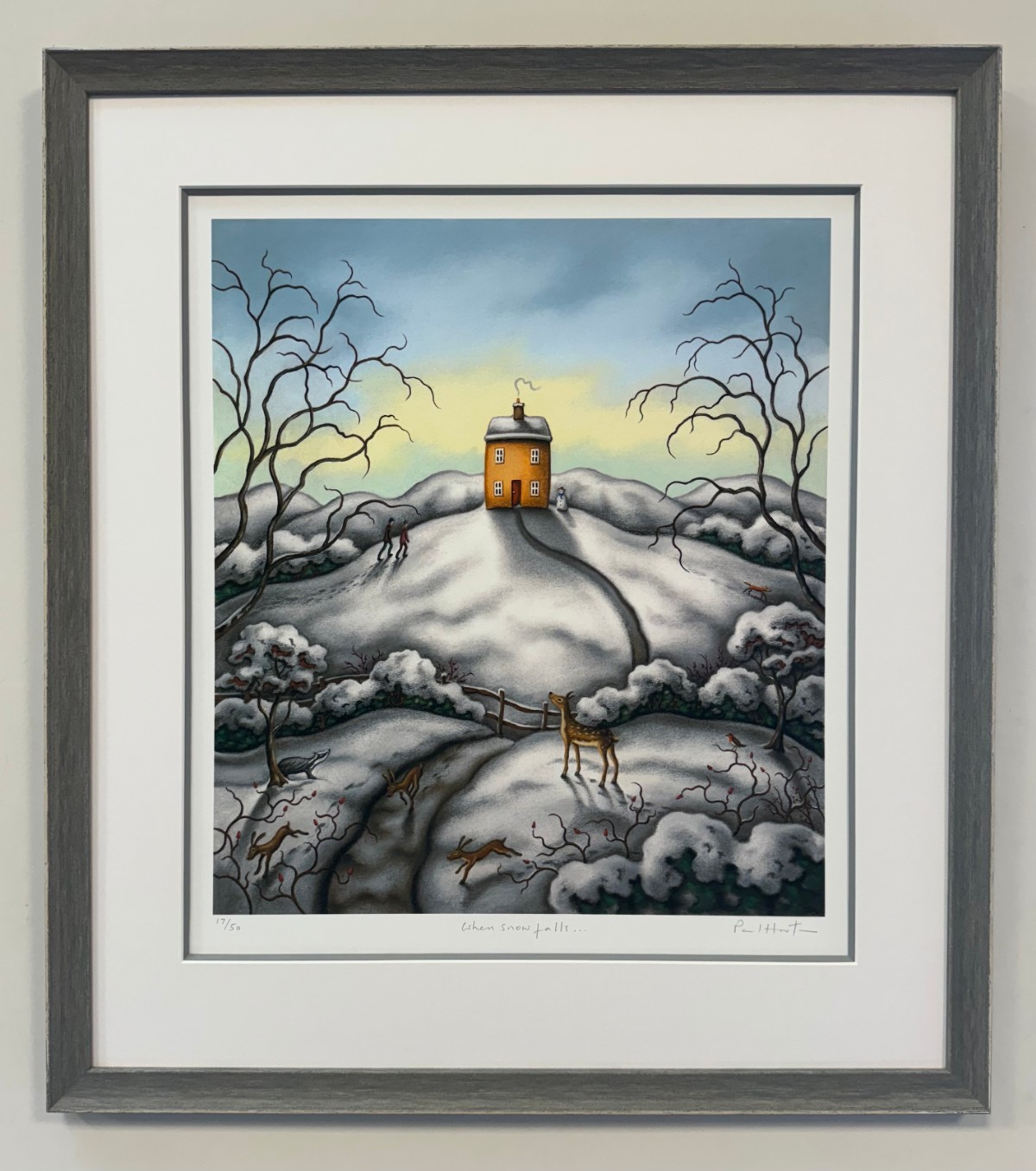 When snow falls, nature listens by Paul Horton