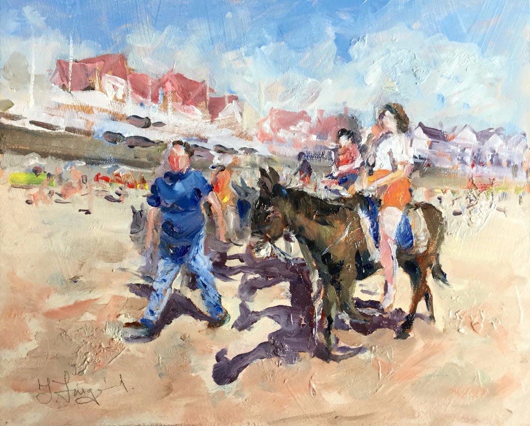 Sand, Sea & Donkey Rides by Trevor Lingard
