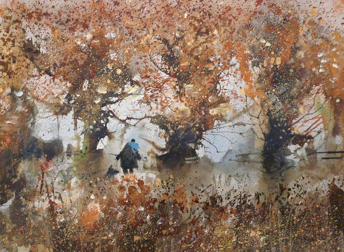 October Flurry by Sue Howells