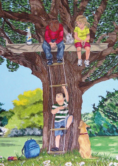 The Rope Ladder by Tracey Kemp, Cards
