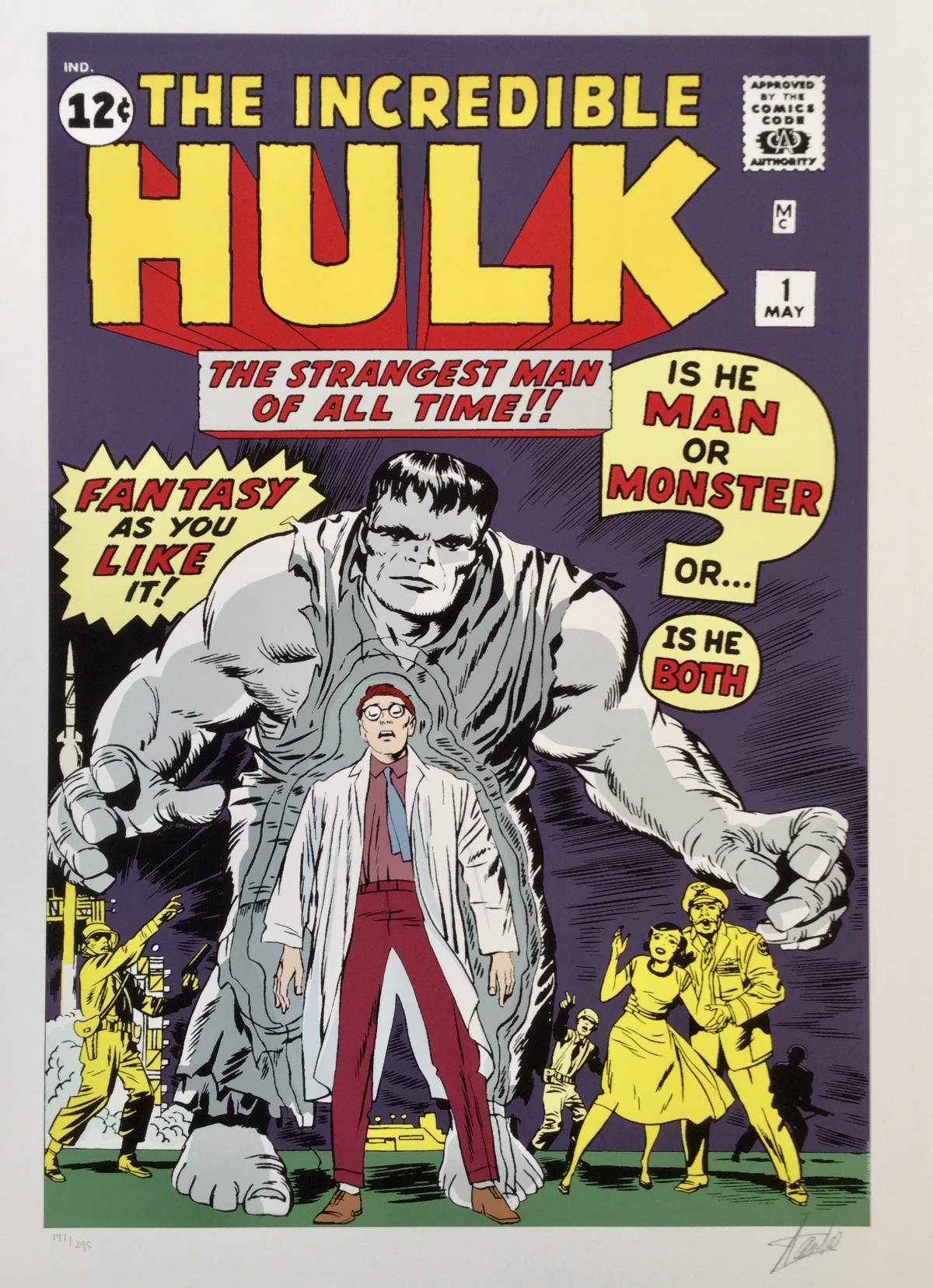 The Strangest Man of all Time by Marvel Comics - Stan Lee
