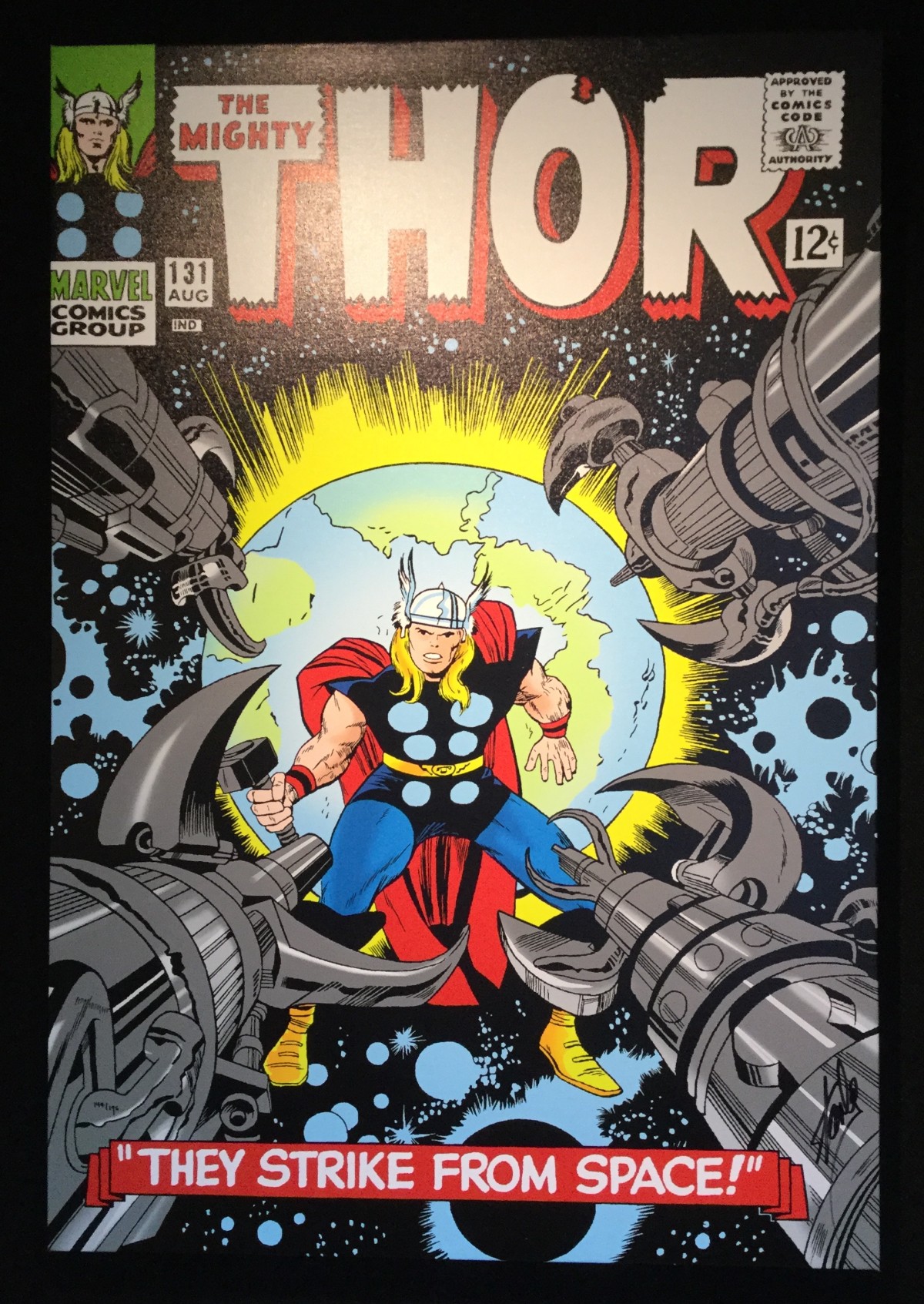 The Mighty Thor #131 - They Strike from Space! by Marvel Comics - Stan Lee