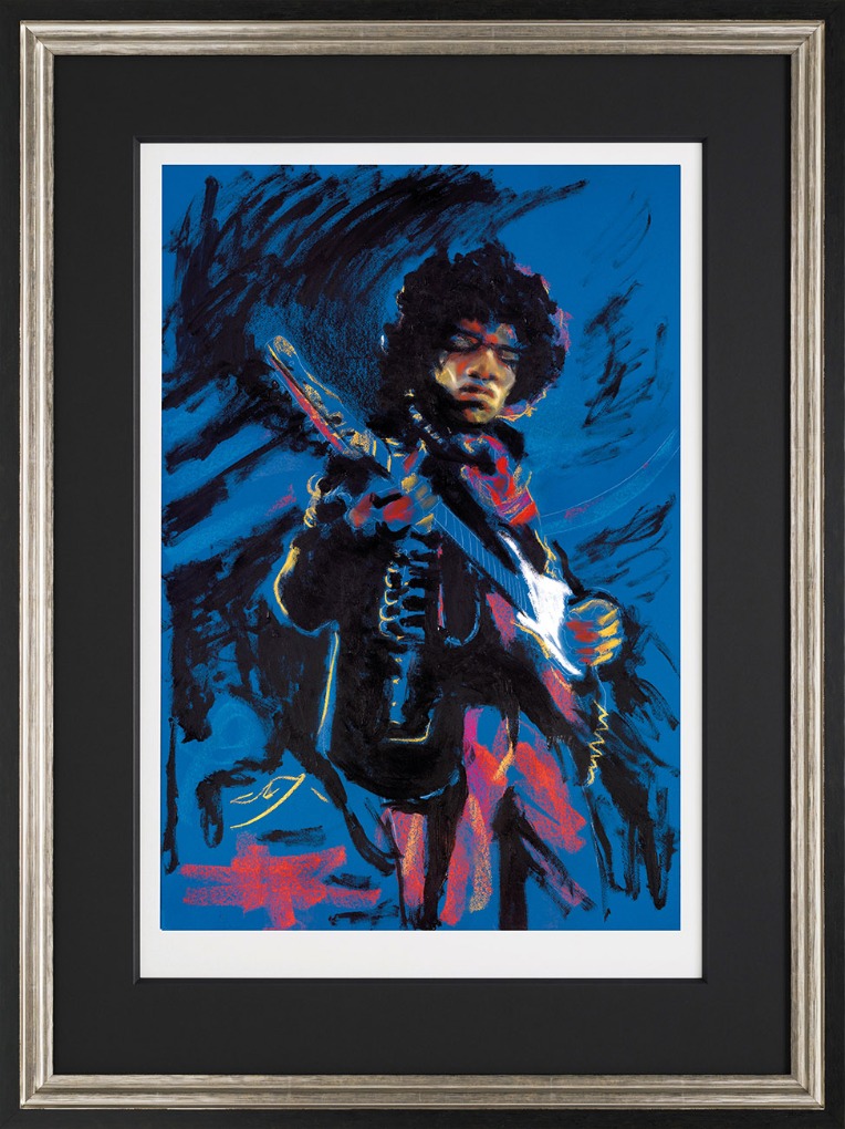 Hendrix by Ronnie Wood, Music | Figurative