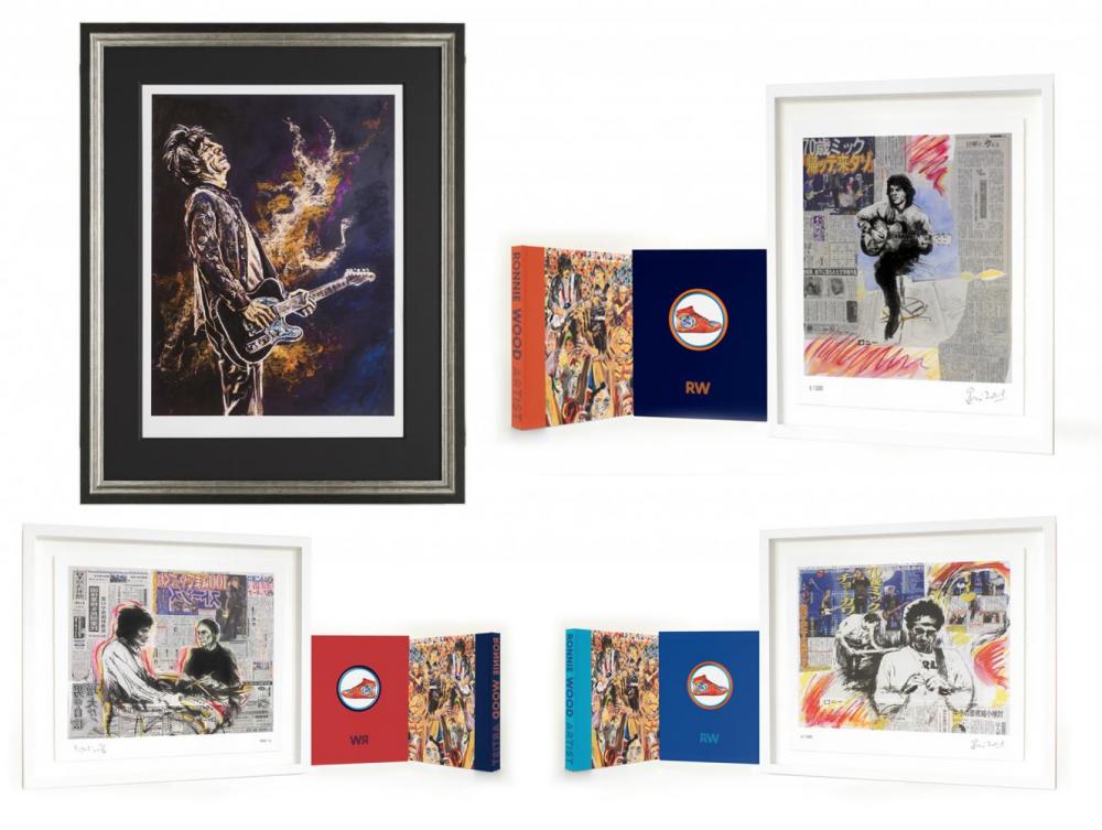 Self Portrait II (Mick, Keith, Charlie & Ronnie) by Ronnie Wood, Music | Pop | Book